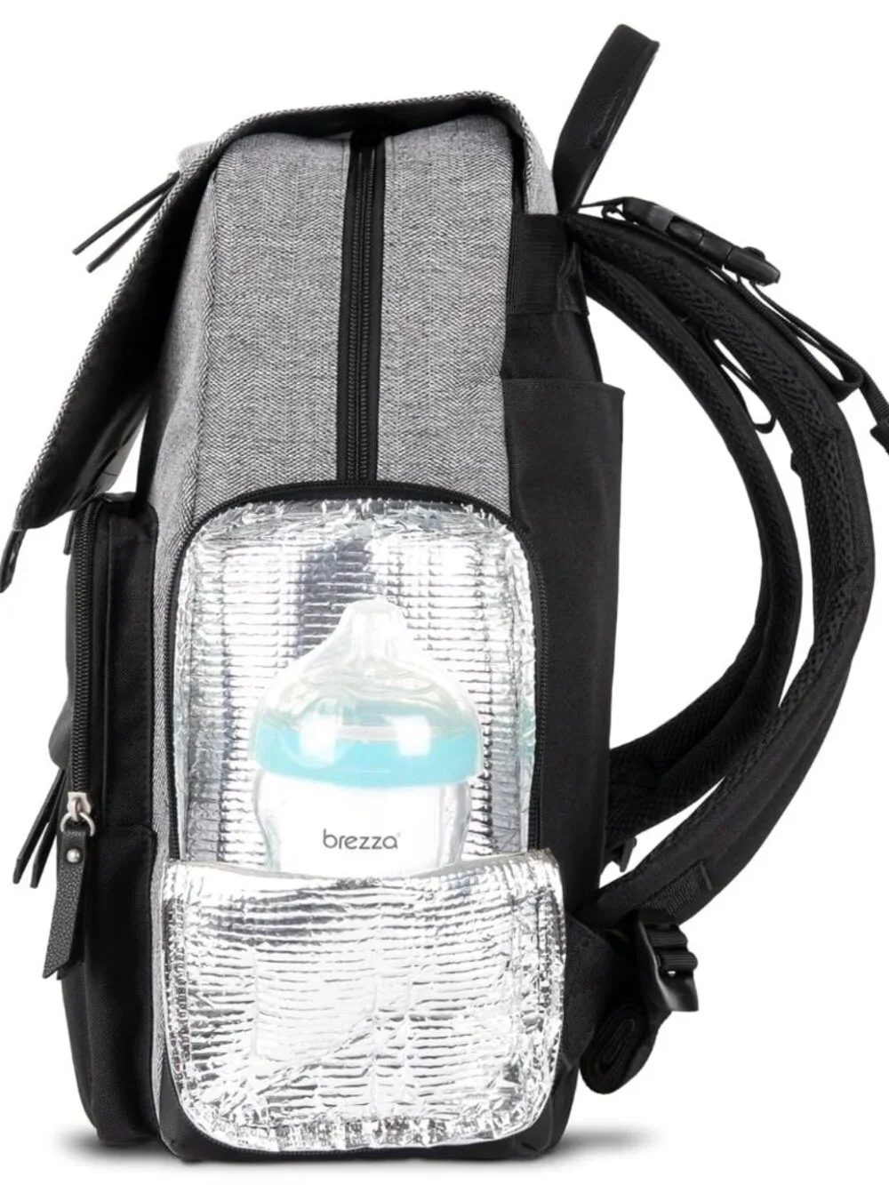 NWOT Eddie Bauer Cascade Sport Backpack Diaper Bag, Black